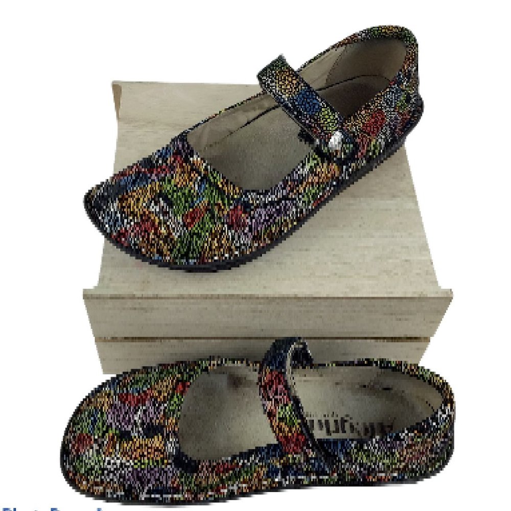 Alegria Belle BEL-180 Mary Jane Shoes 35/5.5 Multi